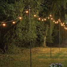 Before i added our diy outdoor string lights the table was kind of sitting there on our big open patio all by itself. Pin On Romantic Garden