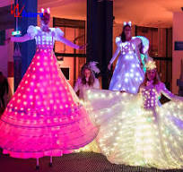 Wireless controller light LED Princess dress, LED Princess ...
