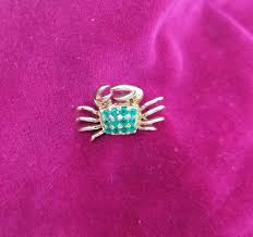 crab brooch