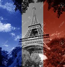 Construite en deux ans par gustave eiffel et ses collaborateurs pour. Paris Tour Eiffel Avec Drapeau Bleu Blanc Rouge Francaise Banque D Images Et Photos Libres De Droits Image 49072518
