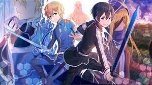 For More Sword Art Online Alicization Hd Wallpapers Visit Our Website Www Wallpapers4k Org Sword Art Online Wallpaper Sword Art Sword Art Online