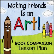 This strange rabbit could make him laugh all day! Friendship Task Cards Companion To Making Friends Is An Art Shop The Responsive Counselor