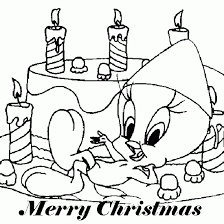Tweety Bird Coloring Pages Tweety Bird Christmas Coloring Pages To Print Kids Col Bird Coloring Pages Happy Birthday Coloring Pages Birthday Coloring Pages