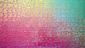 Replace color lacks the colorize option from the hue/saturation adjustment, which may be needed for a complete color. 1000 Piece Color Changing Jigsaw Puzzle