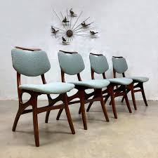 For Sale Set Of 4 Vintage Dutch Design Dining Chairs By Pynock Wierden Dining Chairs Chair Dutch Design