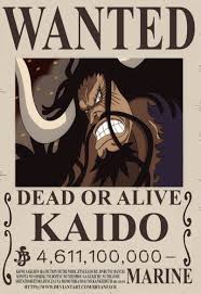 kaido s bounty 4 611 100 000 berries manga anime one piece one piece bounties one piece comic manga anime one piece