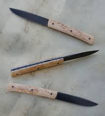 Reka 14c28n Bouleau De Norvege Noir Bdb Plus Couteau De Poche Couteaux Pliants Couteaux Artisanaux