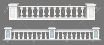 Do you want a closed look or open, do you care about looks or safety? Marble Balustrade White Balcony Railing Or Handrails Banister Royalty Free Cliparts Vectors And Stock Illustration Image 150741877