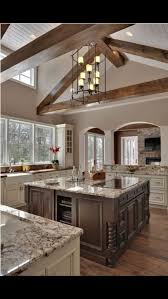 Definitely Want My Island A Different Color Than The Cabinets Home Dream Kitchen Beautiful Kitchens