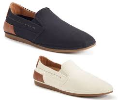 Apt 9 Mens Slip On Shoes Canvas Man Made Marlin Black Sizes 8 5 9 New 24 99 Http Www Ebay Com Itm Apt 9 Men Mens Slip On Shoes Dress Shoes Men Slip On Shoes