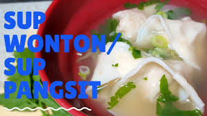 Kali ini, coba resep siomay goreng tanpa ikan maupun daging lainnya, isinya campuran tepung dan bumbu. Kuah Kaldu Tanpa Daging Resep Sup Wonton Sup Pangsit Rebus Youtube