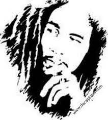 Bob Marley Beroemdheden Plotterpatronen Bob Marley Art Silhouette Art Bob Marley Pictures