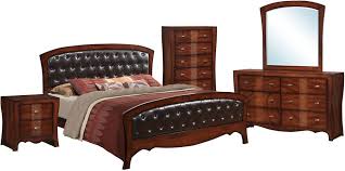 Maybe you would like to learn more about one of these? Elements Jenny 4pc Panel Bedroom Set In Medium Espresso Lacquer