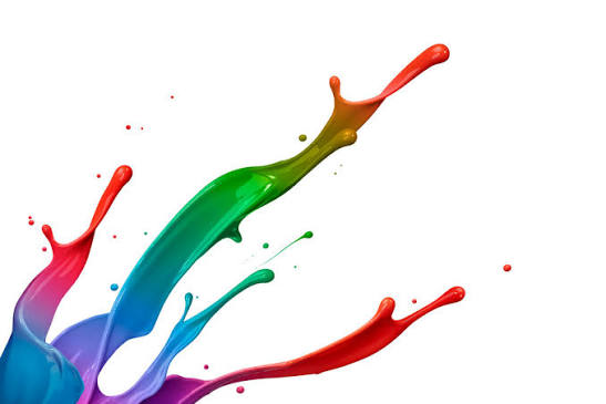 Colourful Paint Splash – made-to-measure canvas print – Photowall