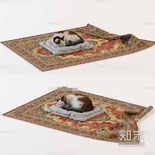 07 Dog 3dsmax Model Free Download Picnic Blanket Outdoor Blanket Dogs