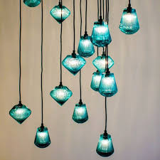 The stunning cobalt blue blown glass chandelier is shown in vibrant cobalt blue. 15 Blown Glass Pendant Lighting Ideas For A Modern And Sleek Glow