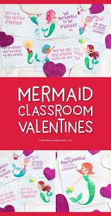 11 Printable Valentines Cards Kids Will Love Printable Valentines Cards Valentine S Cards For Kids Mermaid Valentine Cards