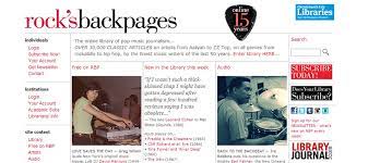 eResource Spotlight – Rock's Backpages | Christchurch City Libraries Blog