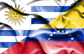 Uruguay has an embassy in caracas and a consulate in maracaibo. Waving Flag Of Venezuela And Uruguay Stock Photo Picture And Royalty Free Image Image 54446034