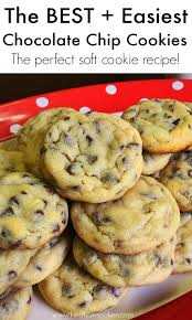 Mom S Famous Easy Chocolate Chip Cookies Recipe Easy Chocolate Chip Cookies Soft Chocolate Chip Cookies Cookies Recipes Chocolate Chip