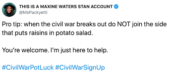 Whisk dressing ingredients in large. How To Make Civil War Potato Salad Meme