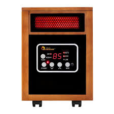 Dr Infrared Heater Original 1500 Watt Infrared Portable Space Heater With Dual Heating System Dr968 The Home Depot Portable Space Heater Infrared Heater Portable Heater
