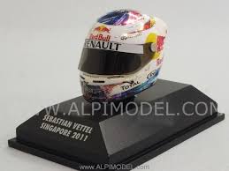 Or best offer +$41.65 shipping. Helmet Sebastian Vettel Gp Singapore World Champion F1 1 8 Minichamps 381110201 Ebay