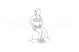 Internal medicine 15 years experience. Wall Sit Illustrated Exercise Guide