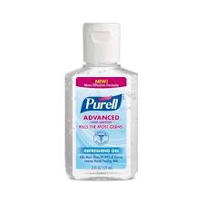 Purell Advanced Hand Sanitizer Refreshing Gel 2 Fl Oz Portable Travel Sized Flip Cap Bottles Pack Of 24 Hand Sanitizer Medical Supplies Crunches Workout
