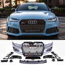 Bkm Front Bumper Kit Rs Style Carbon Fits Audi A6 S6 C7 5 Bk Motorsport Audi A6 Audi S6 Audi