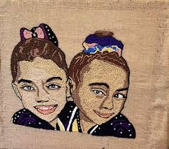 A little disappointed … try to reproduce a pic of my daughter and a friend(  with permission)😊 definitely was a challenge with a few improvements to be  made 😊😊