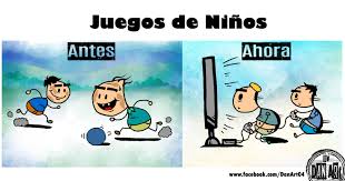 Juegos de Niños: antes y ahora por danart | Dibujando