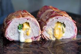 This will give you that tender and juicy pork tenderloin that will be approved for feeding a crowd. Traeger Smoked Stuffed Pork Tenderloin Easy Bacon Wrapped Tenderloin Recipe Stuffed Pork Tenderloin Traeger Recipes Bacon Wrapped Tenderloin