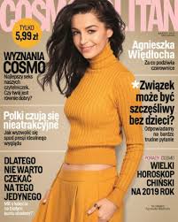 Według ustaleń aktorska para miała powitać nowego członka rodziny już. Agnieszka Wiedlocha Cosmopolitan Magazine March 2019 Cover Photo Poland
