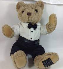 Mercedes Benz Teddy Bear Tuxedo 12 Tux Herrington Plush Stuffed Animal Toy Mercedesbenz Teddybear Plush Plush Animals Plush Stuffed Animals Pet Toys