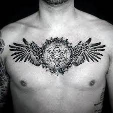 40 Wing Chest Tattoo Designs For Men Freedom Ink Ideas Chest Tattoo Ideas Wings Chest Tattoo Tattoos For Guys