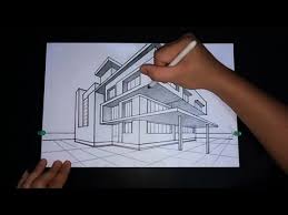 Arsitektur 8 Cara Menggambar Sketsa Rumah Youtube