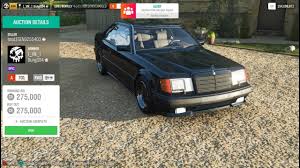 Forza Horizon 4 Auction House Sniping Mercedes Amg Hammer Youtube