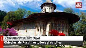 The roman calendar for a.d. Cand Sunt Rusaliile 2021 Obiceiuri De Rusalii Ortodoxe È™i Catolice Youtube