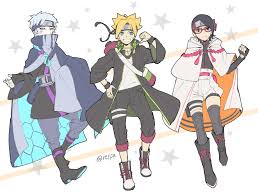 Team Konohamaru Full 2157828 Jpg 3704 2796 Ilustrasi Karakter Gambar Manga Animasi