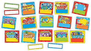 eurekas dr seuss job chart and name tags classroom supplies 40 pc