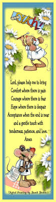 Bookmarks Nurses S Prayer Articles Printable Articles Of Faith Bookmarks