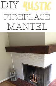 You don't have to use a barn beam, but anything you want really. Diy Rustic Wrap Around Fireplace Mantel Woodworking Wraparoundmantel Fireplace Diyfireplace Diymantel Ho Diy Mantel Fireplace Mantels Rustic Fireplaces