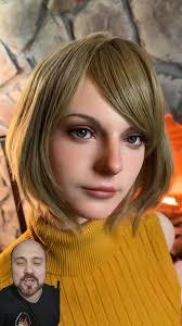 Ashley Graham Resident Evil 4 , #ashley #ashleygraham #residentevil  #residentevil4 #hyperrealism #actionfigures #statues #review #reaction  #videogame