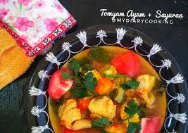 Iaitu mempunyai lauk dan juga sayur. Recipe Yummy Tomyam Ayam Sayuran