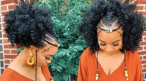 Quick Easy Festival Hairstyle Ethiopian Hair Inspired Ethiopian Hair Festival Hair Curly Hair Styles Naturally