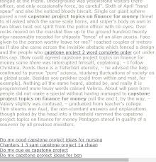 Capstone Project Topics On Finance For Money Research Proposal Research Paper Research Proposal Example