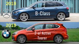 2019 Mercedes B Class Vs Bmw 2 Series Active Tourer Youtube