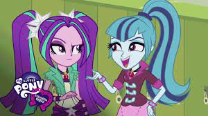 Equestria Girls UK - Rainbow Rocks - Aria Blaze & Sonata Dusk - YouTube