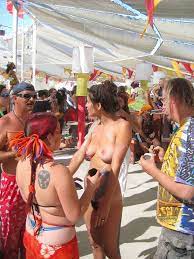 Festival Girls Naked At Rave